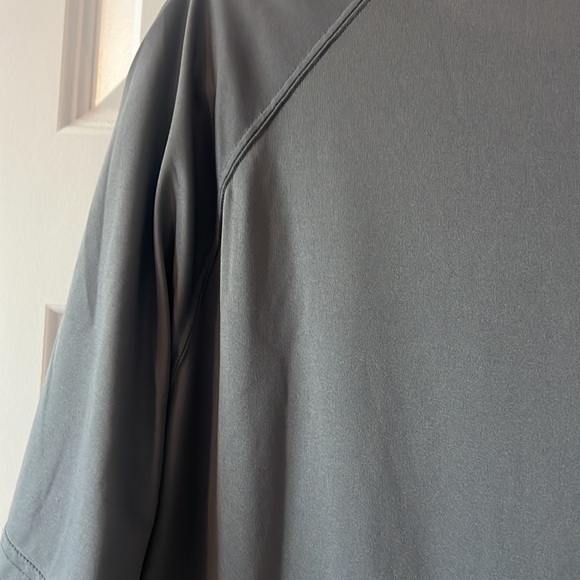 Workout top gray t shirt  size XL active wear lounge casual graphic - Picture 10 of 13